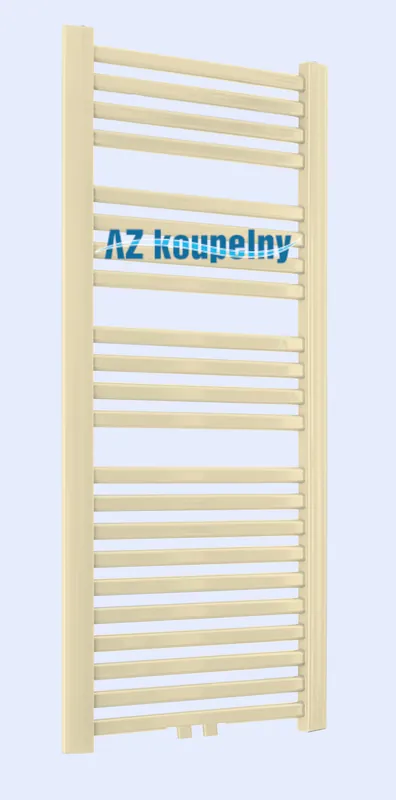Topný žebřík Neriet Elliot Lux-N/MM, NE-04-600.1232-48-K1014+MM, 600 x 1232 mm, krémový Veilige Betaling