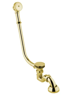 Populair Retro vanový sifon pro vnější instalaci Bianchi 3900ORO click clack, zlatý