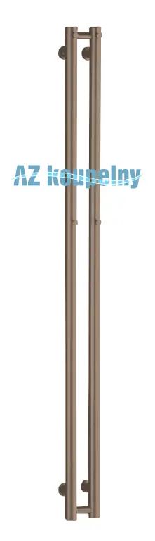 Designový radiátor do koupelny PMH ROSENDAL R2GB/2 - Šedobéžová, 115 x 1500 mm Actieprijs