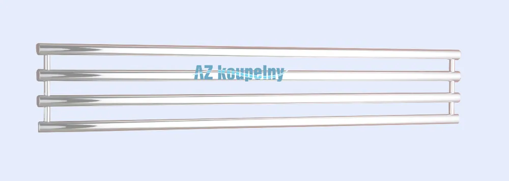 Koop Online Koupelnový horizontální radiátor PMH ROSENDAL RXLWE - Strukturální bílá, 1500 x 266 mm