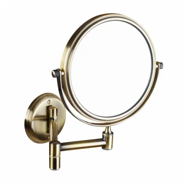 Alleen Vandaag Závěsné kosmetické zrcátko bez osvětlení Bemeta RETRO 106101697 bronz / stará mosaz