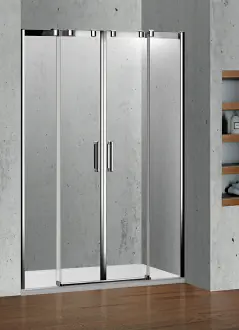 Kupte Ještě Dnes Sprchové posuvné dveře do niky Riho OCEAN O115, GU0406100, 160 cm