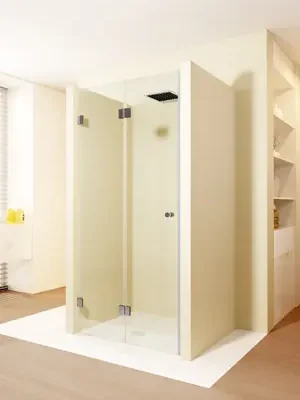 Dagaanbieding Skleněné sprchové zlamovací dveře Riho SCANDIC M105, GX0008201, 80 x 200 cm, levé