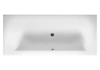 Bestel Nu Vana do koupelny Riho LINARES VELVET BT46105, 180 x 80 cm, nízký okraj, matná bílá